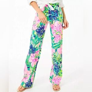 EUC Lilly Pulitzer 33" Georgia May Palazzo Pants